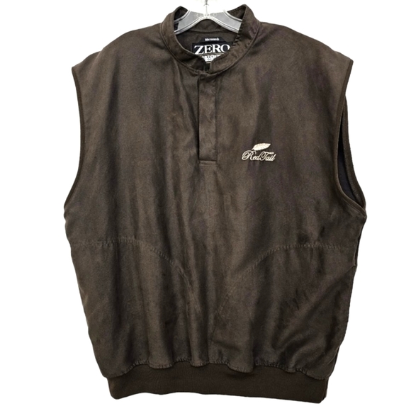 Restriction Golf Outerwear Other - Zero Restriction Golf Outerwear Dark Brown Microsuede